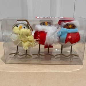 Featherly Friends - Mini Holiday Bird Trio